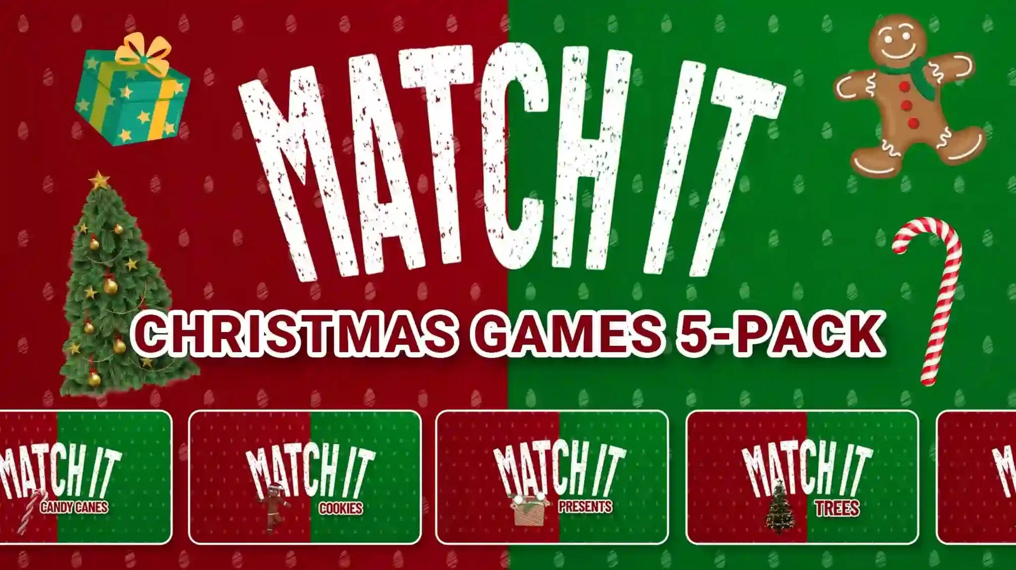 Match It - Christmas Games 5-Pack