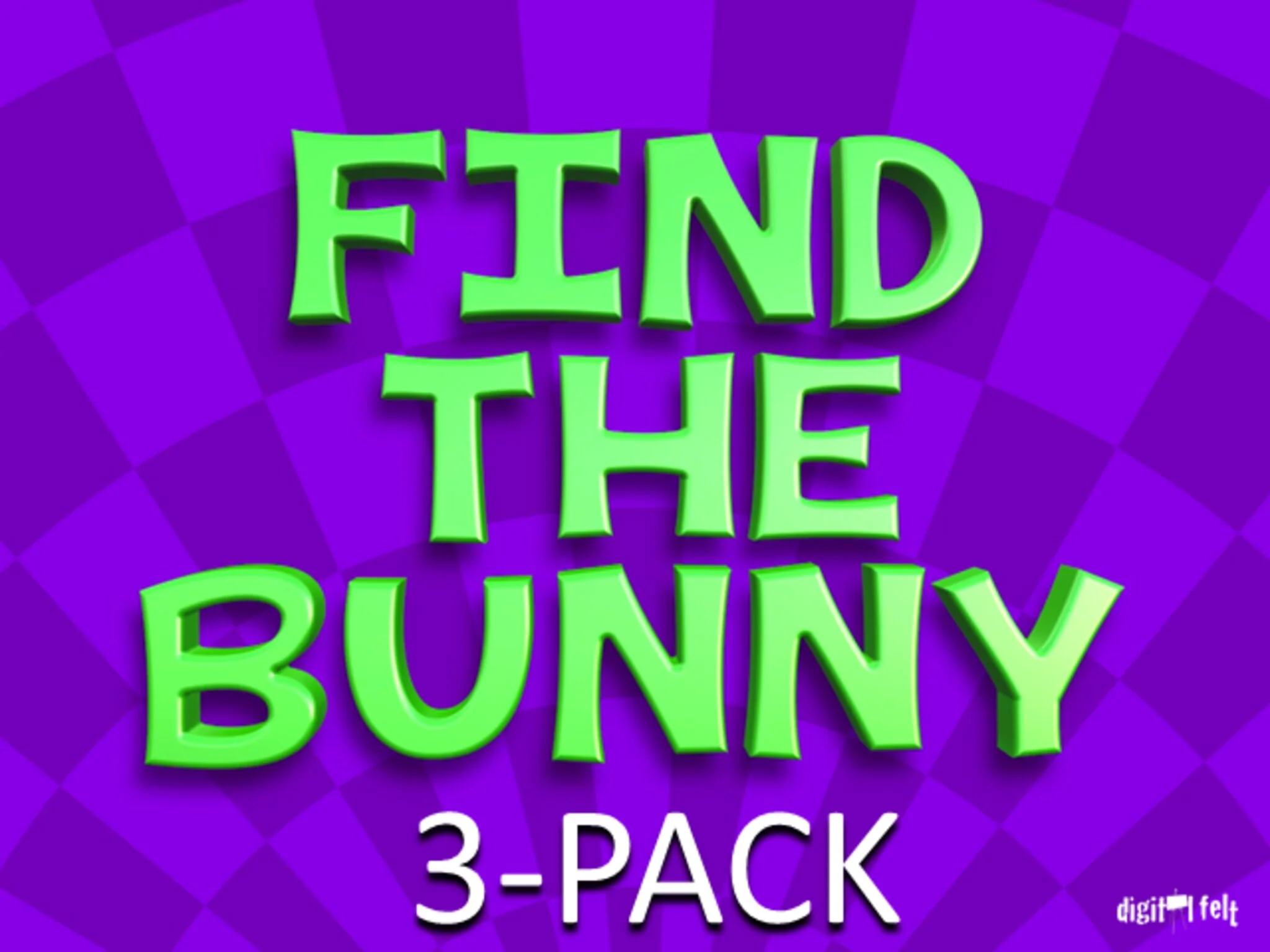 Find The Bunny 3 Pack