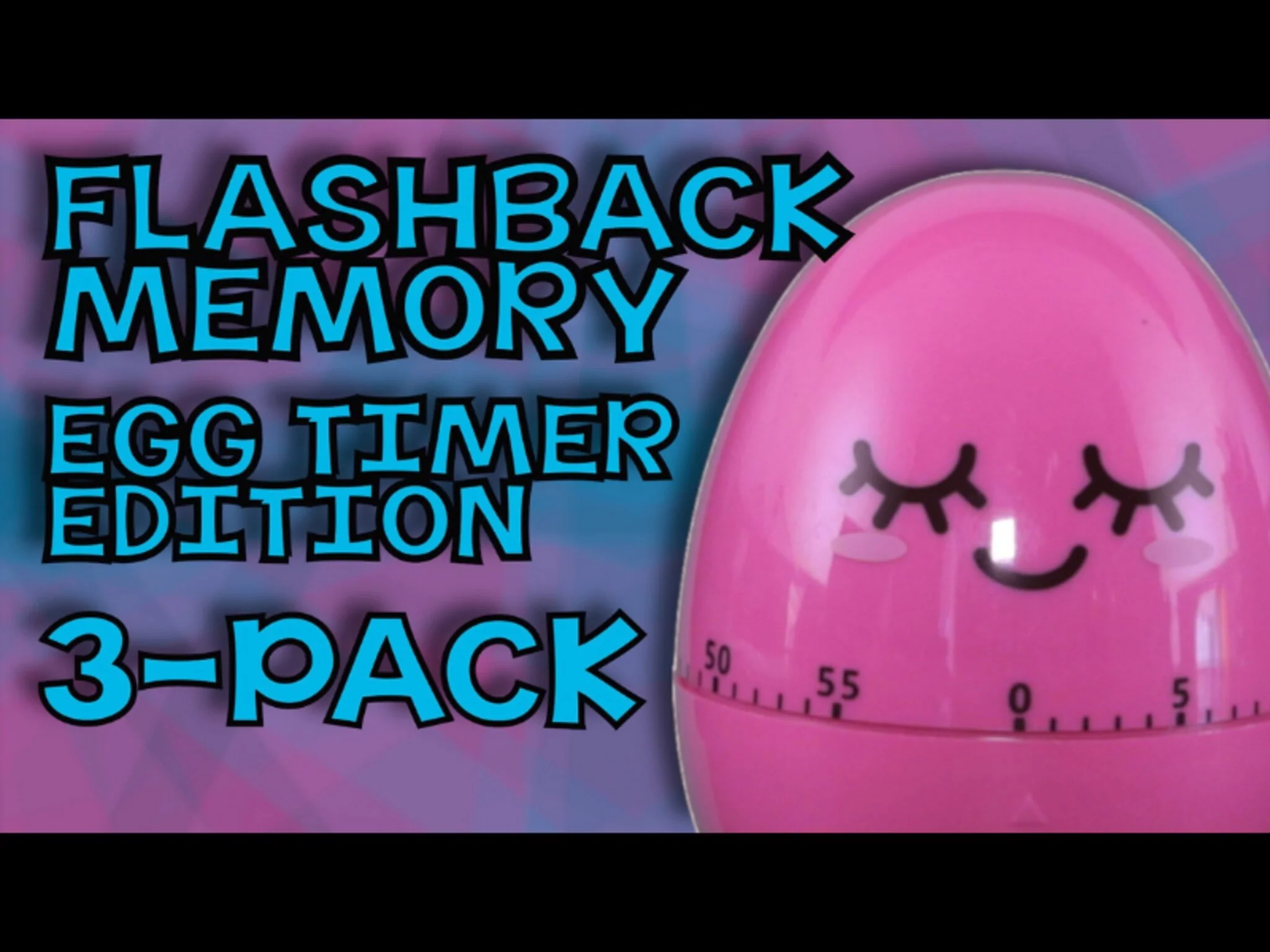 Flashback Memory: Egg Timer Edition Three Pack