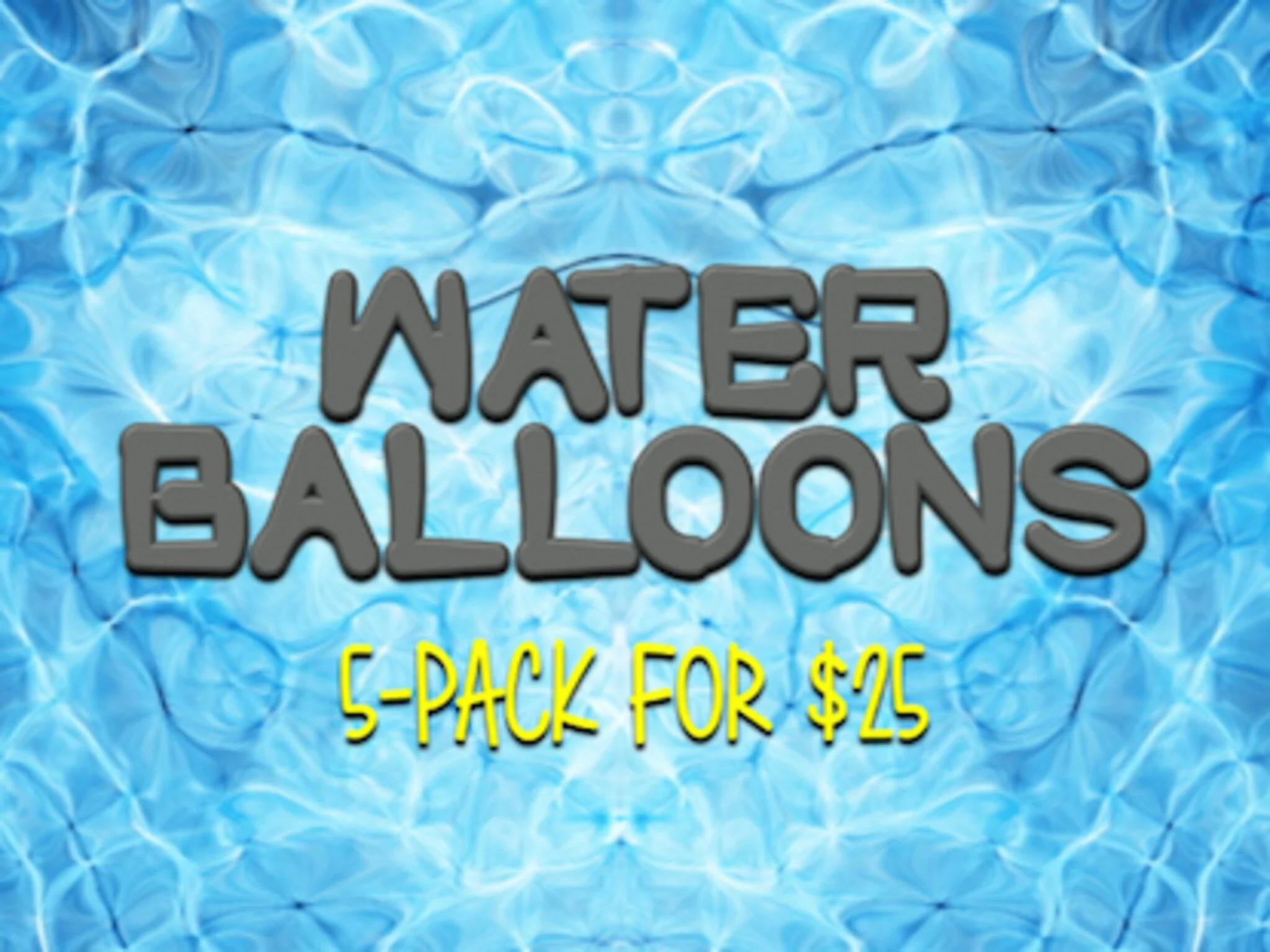 Water Balloon: 5-Pack