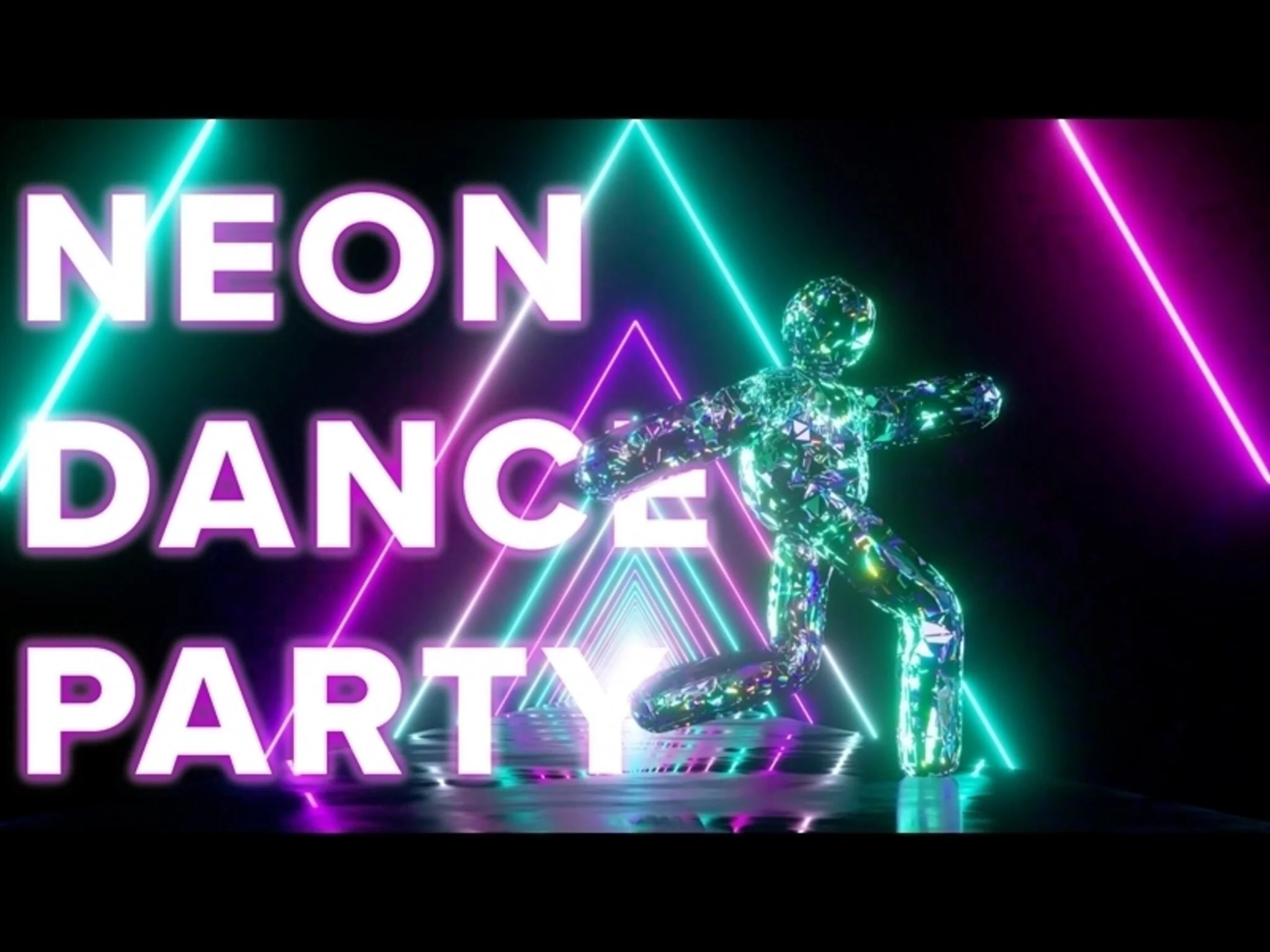 Neon Dance Party Countdown