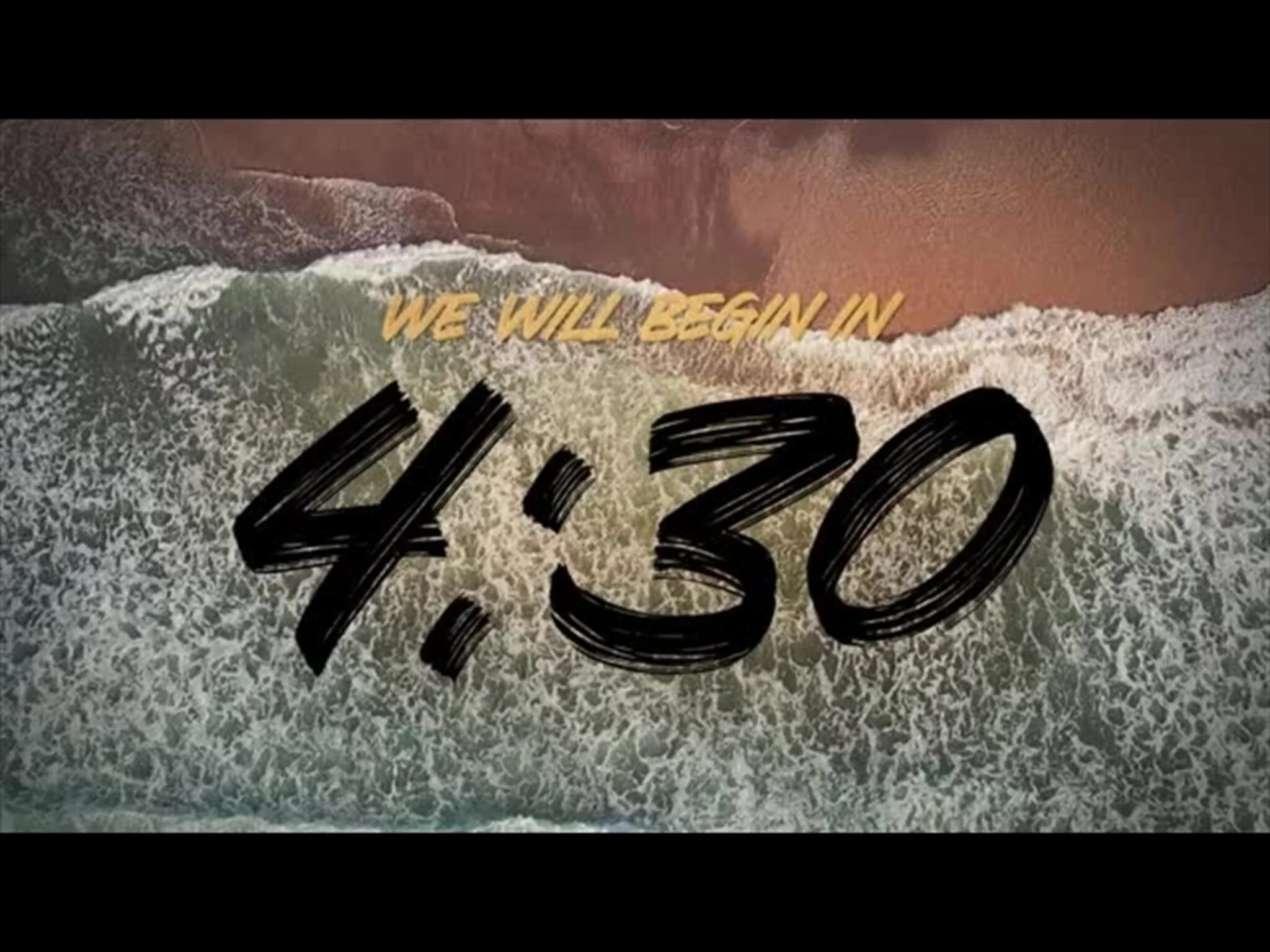 Sermon on the Mount: Countdown