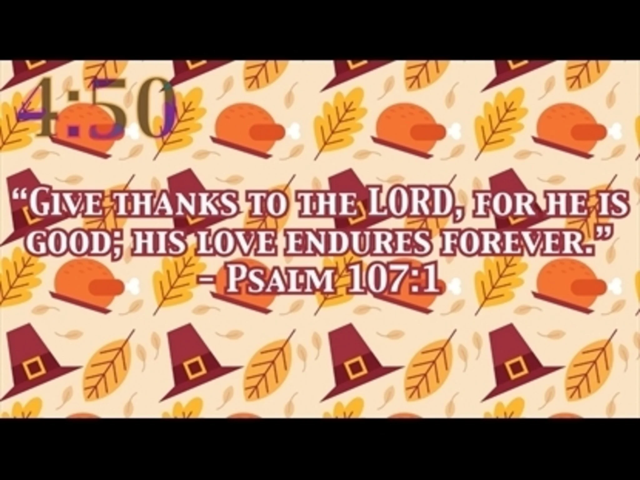 Thanksgiving Countdown