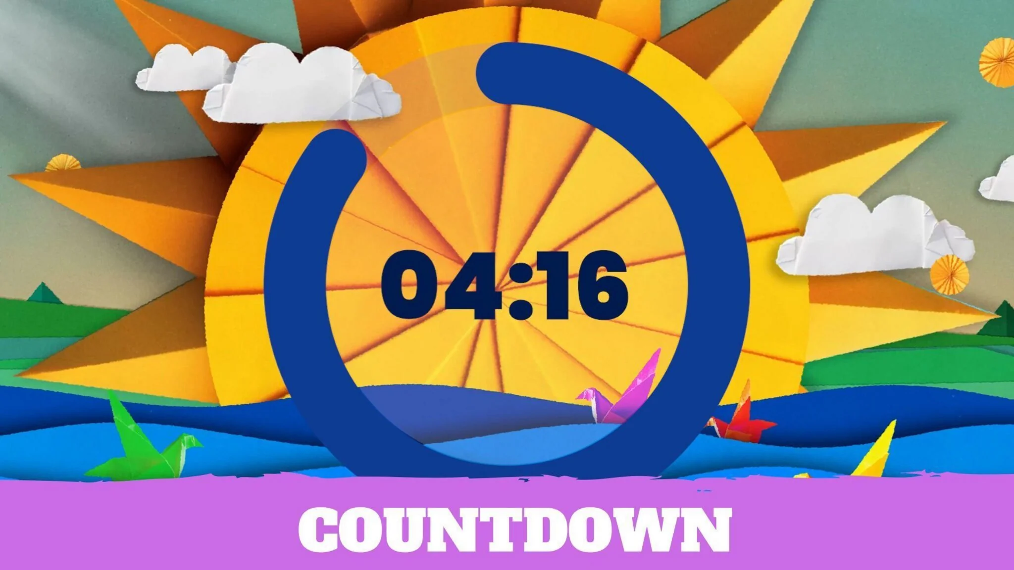 God Is Great - 5 Minute Countdown