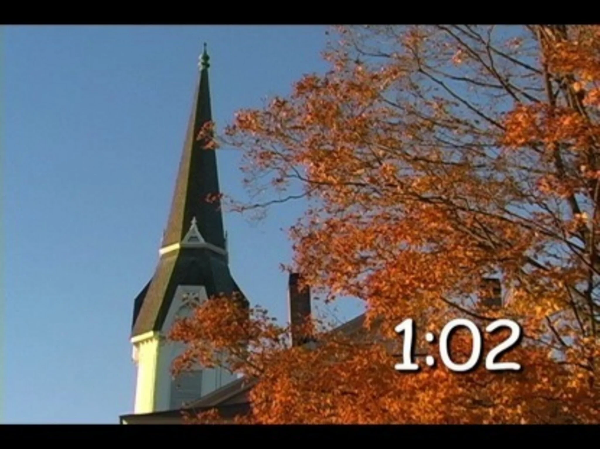 Autumn Nature Countdown