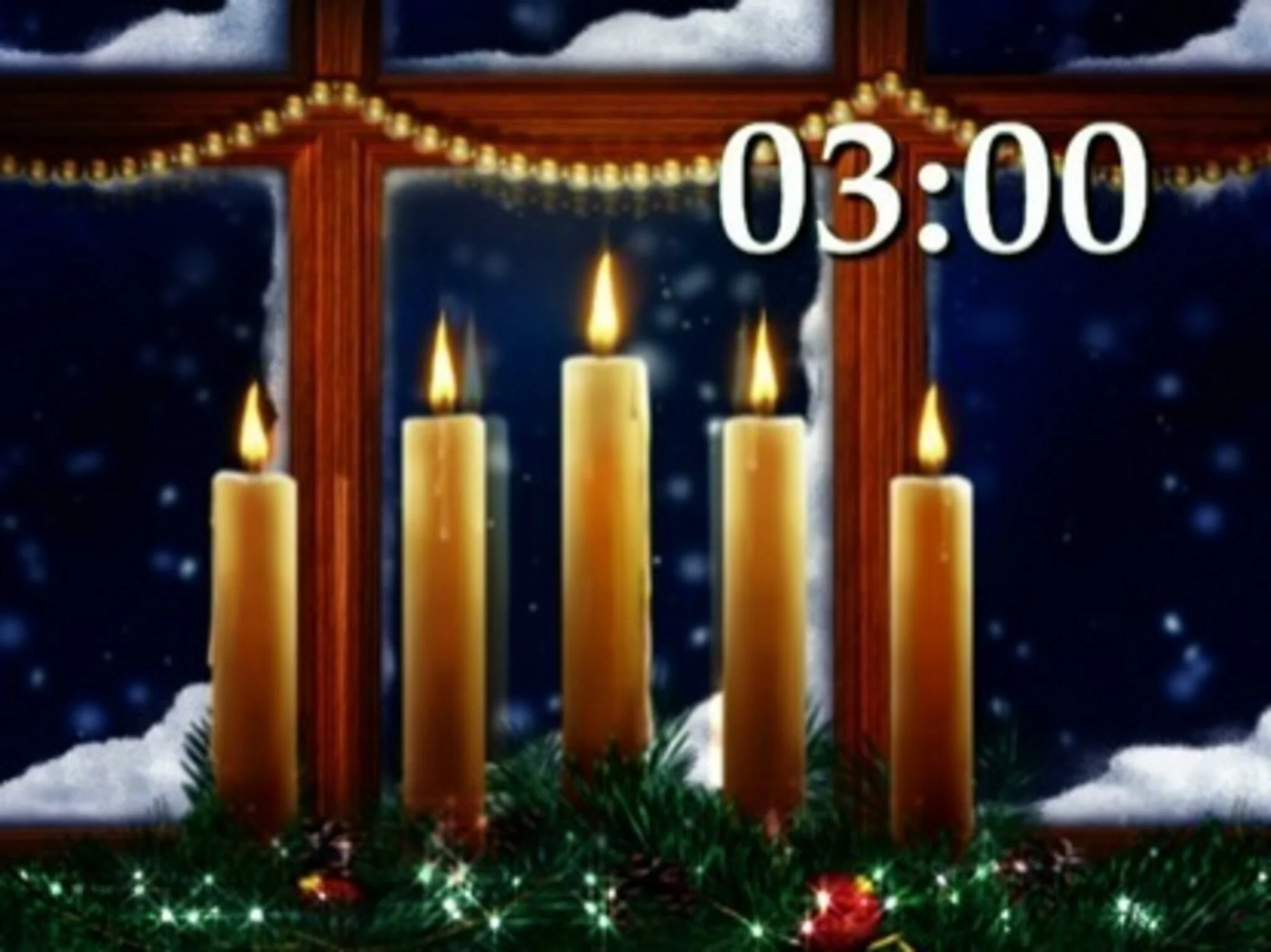 Christmas Window Countdown