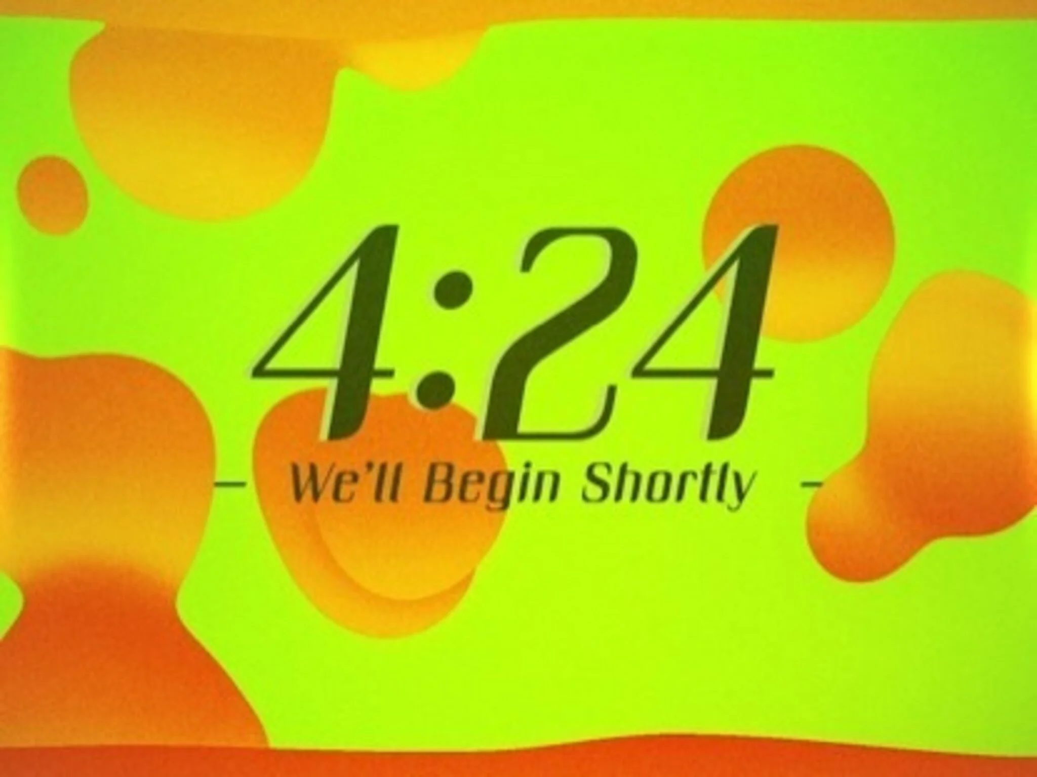 Countdown Lava Lamp