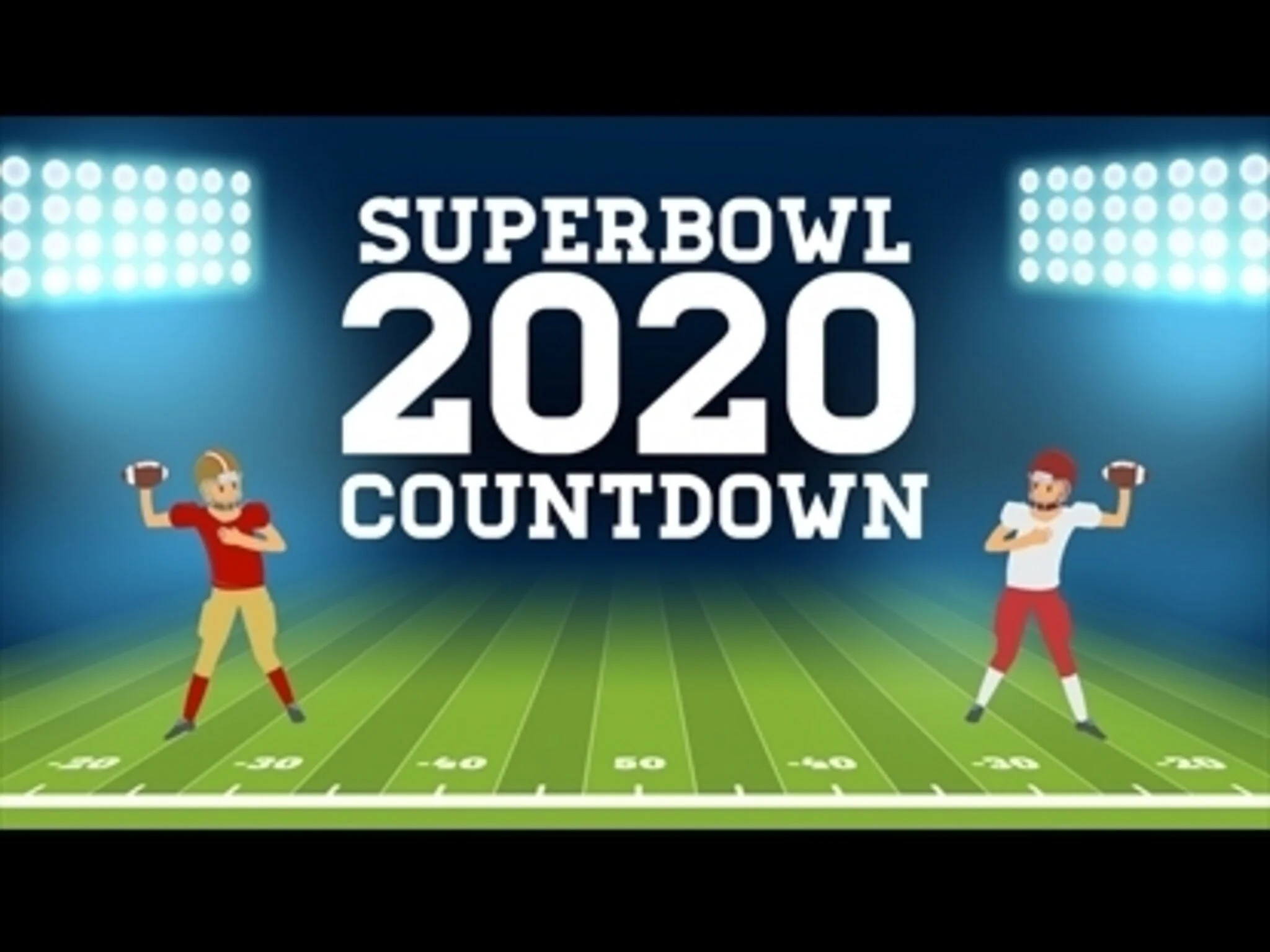 Super Bowl 2020 Countdown