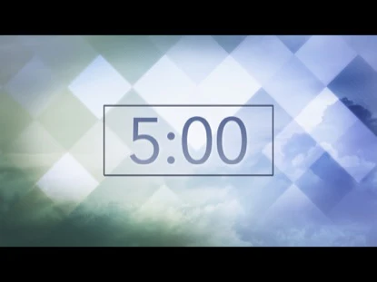 Prayer Blocks Blue Countdown
