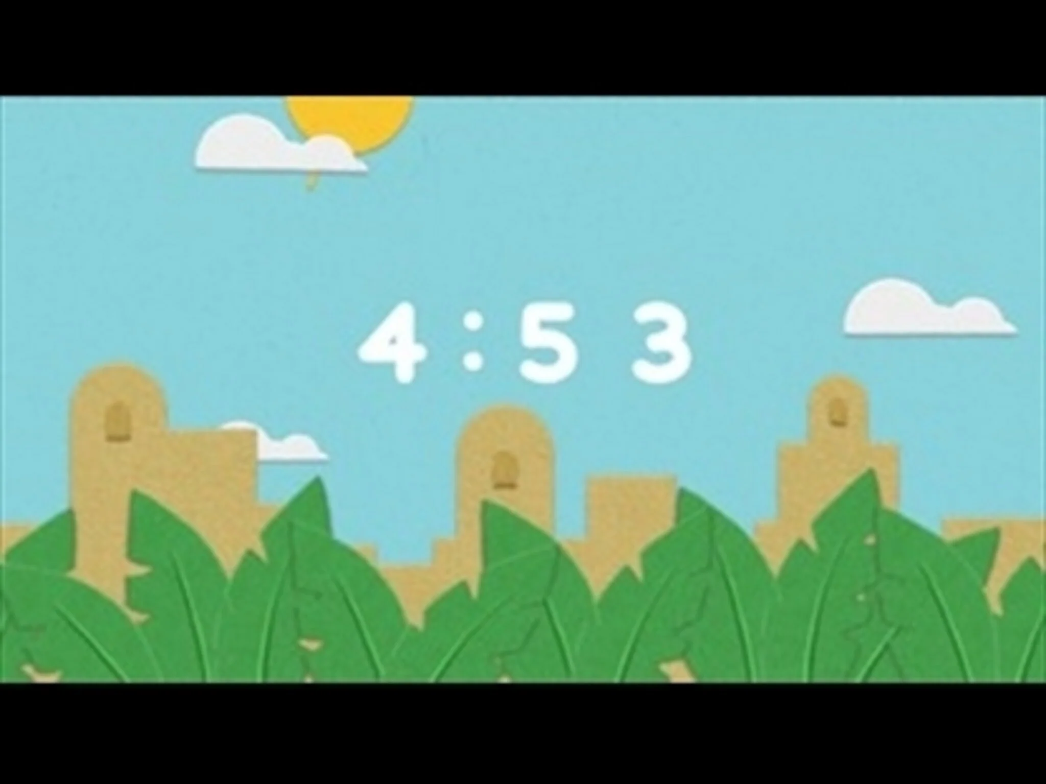 Palm Sunday Flannelgraph Trivia Countdown