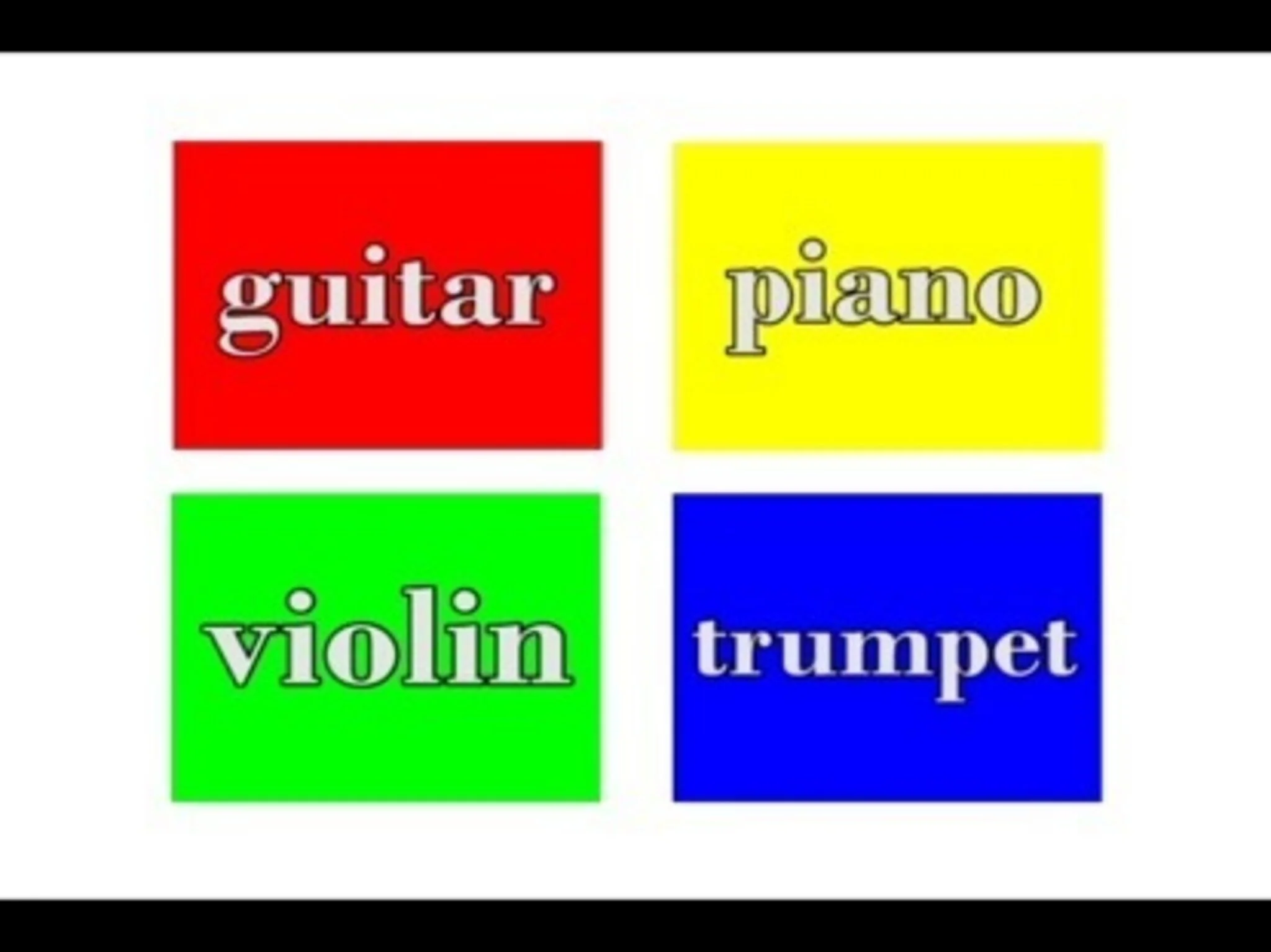 4 Corners Interactive Game: Music