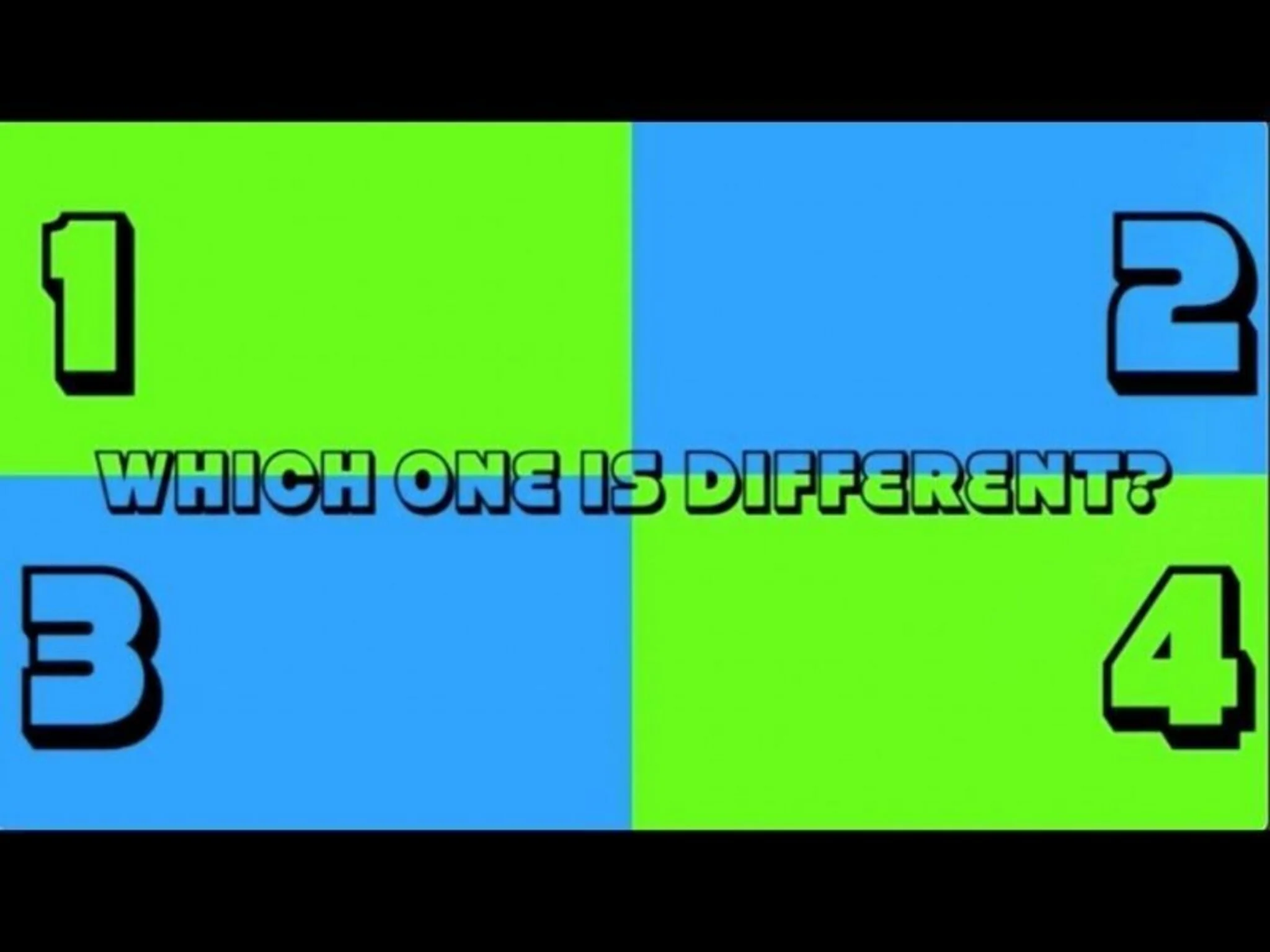 Which One Is Different Summer 5