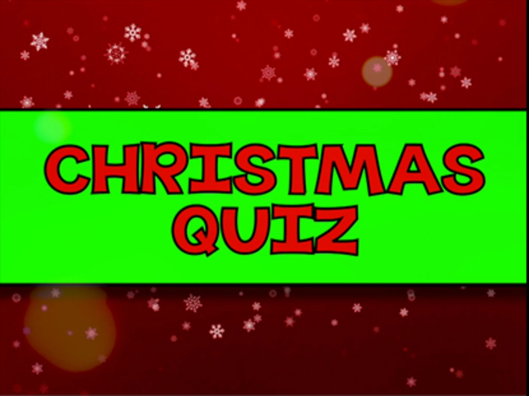 Christmas Quiz
