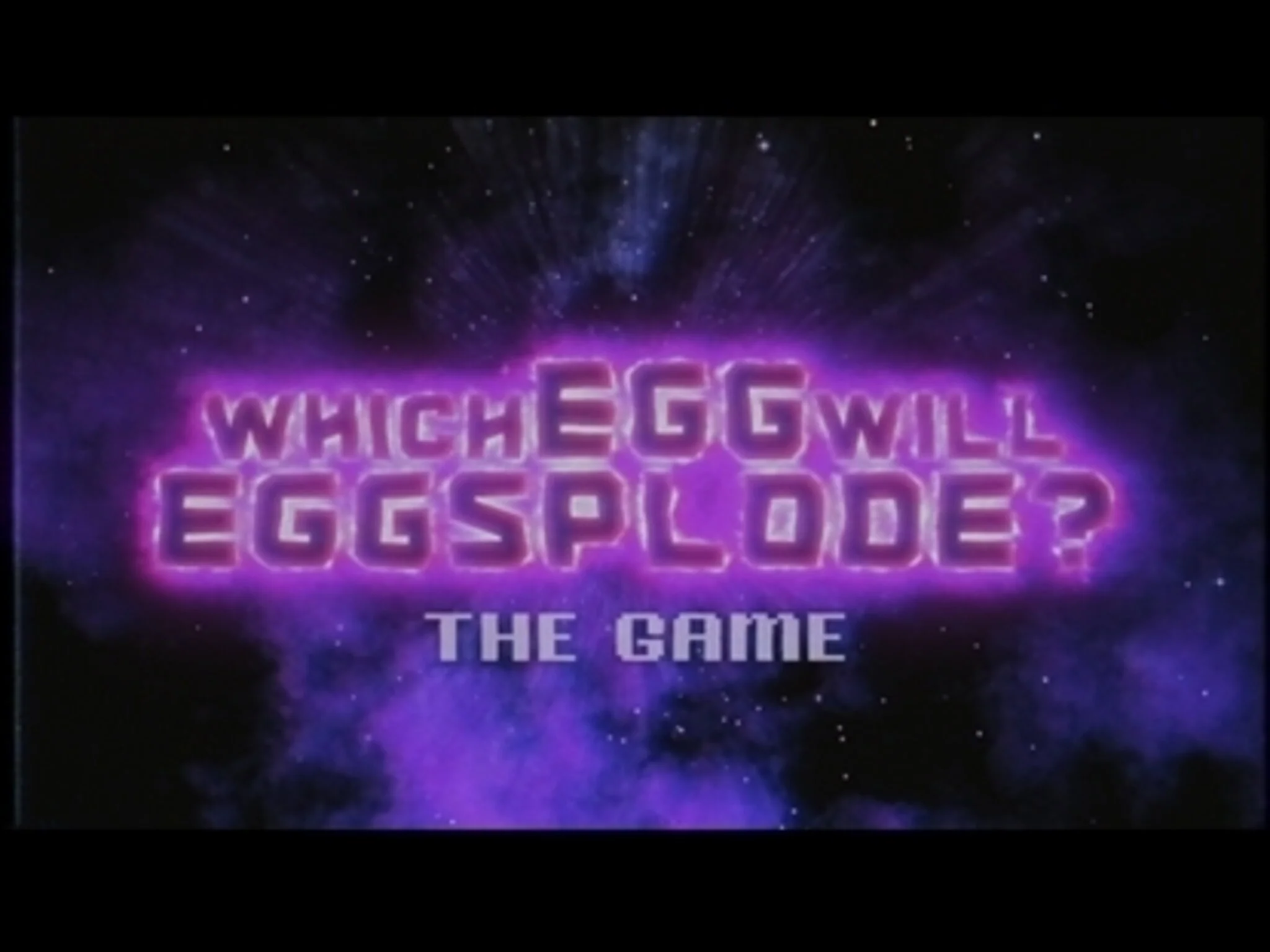 Which Egg Will Eggsplode Game