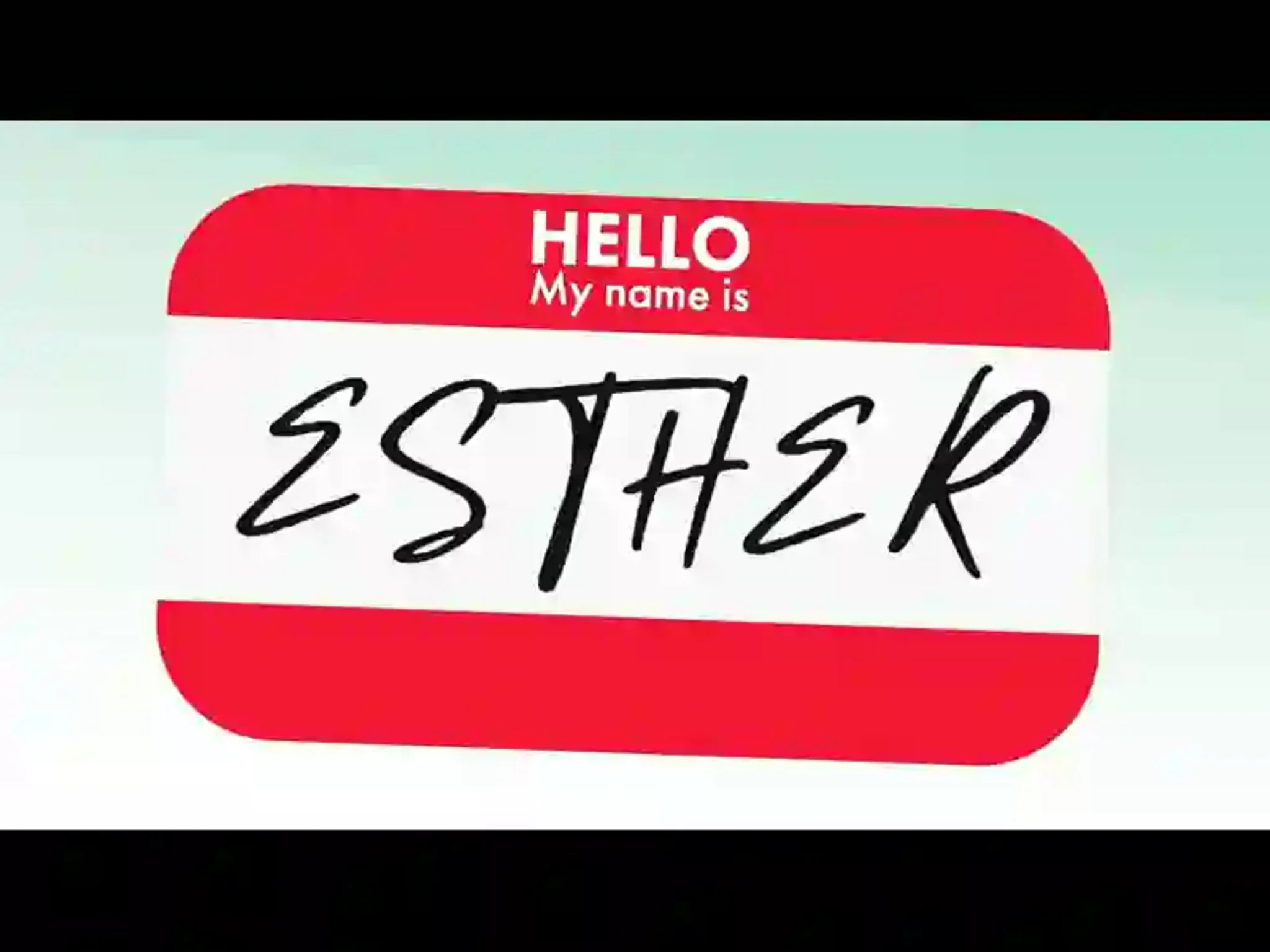 My Name is Esther: Mini-Movie