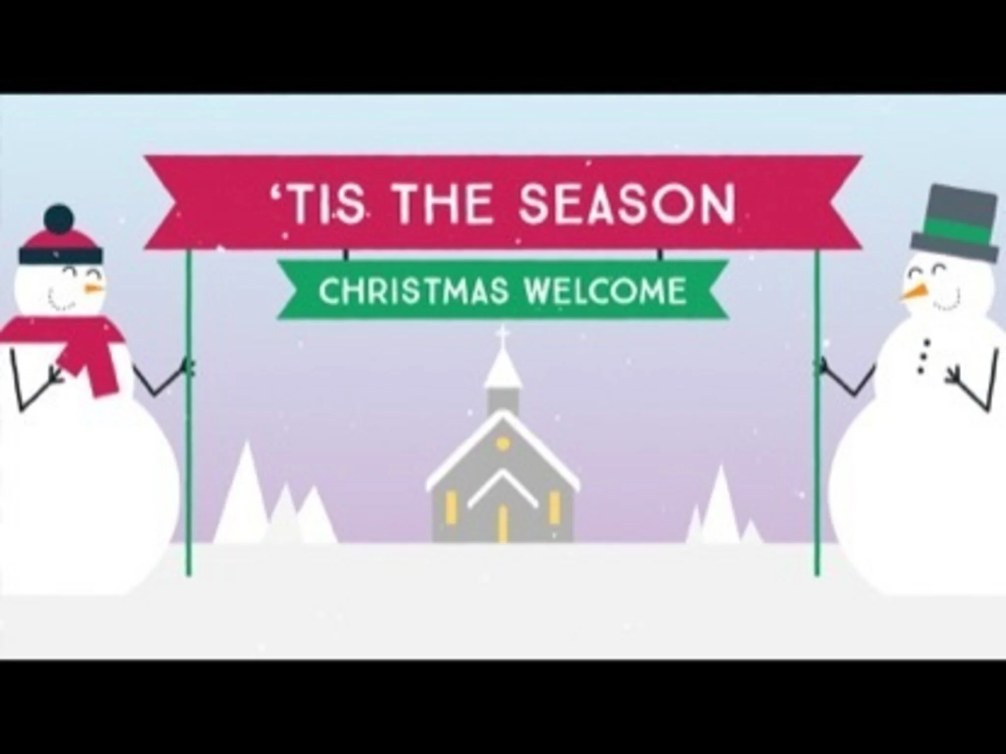 Tis The Season Christmas Welcome