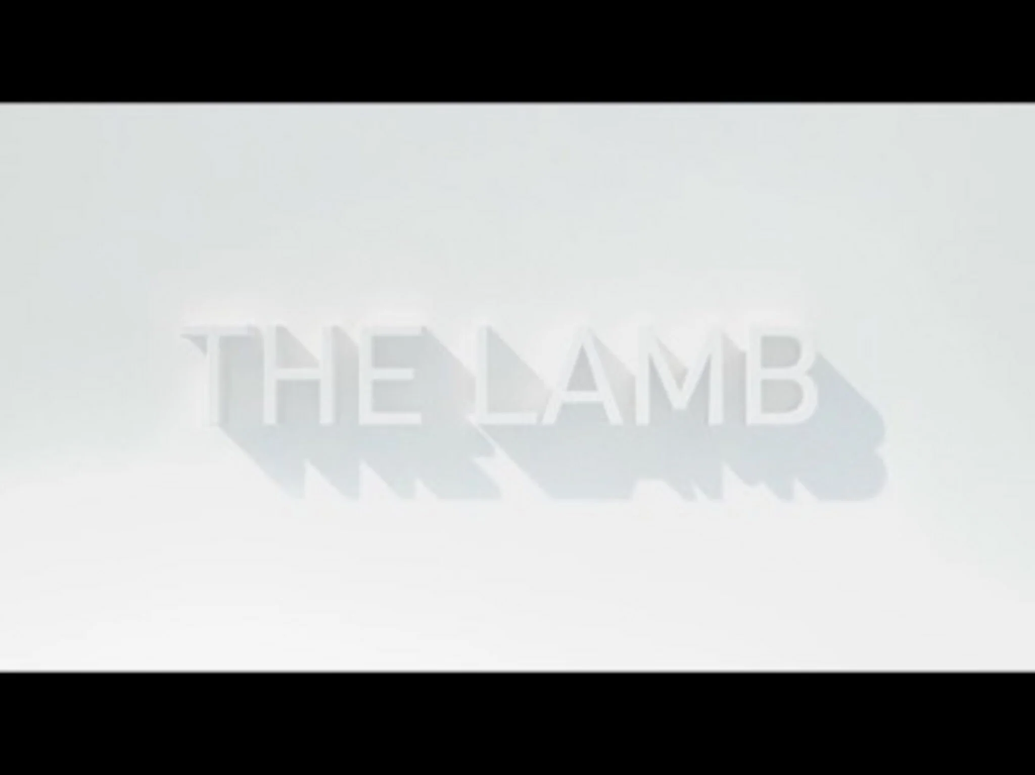 The Lamb (Easter Opener)