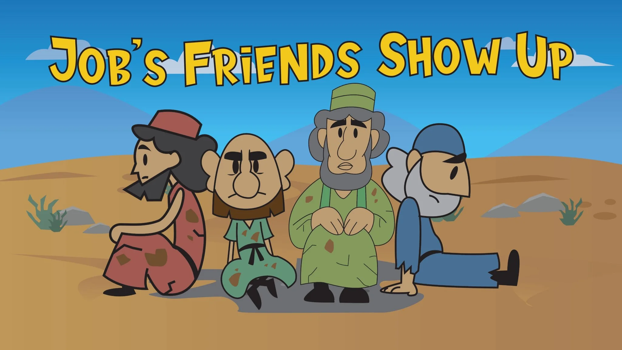 Job's Friends Show Up - Job 2