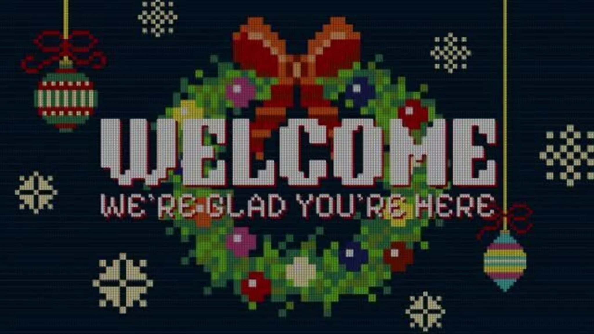 Christmas Arcade Welcome Motion