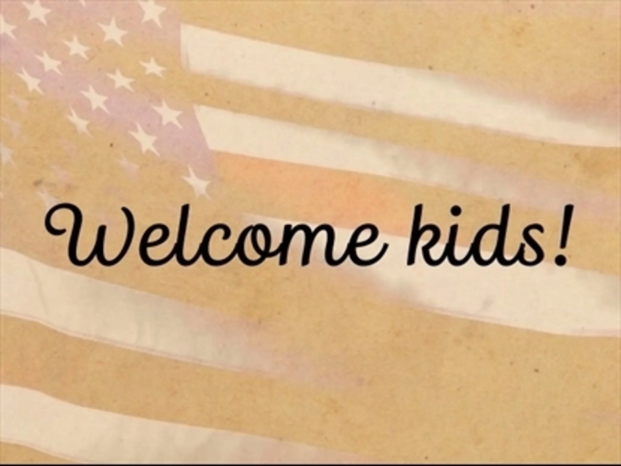 Fourth Of July Welcome