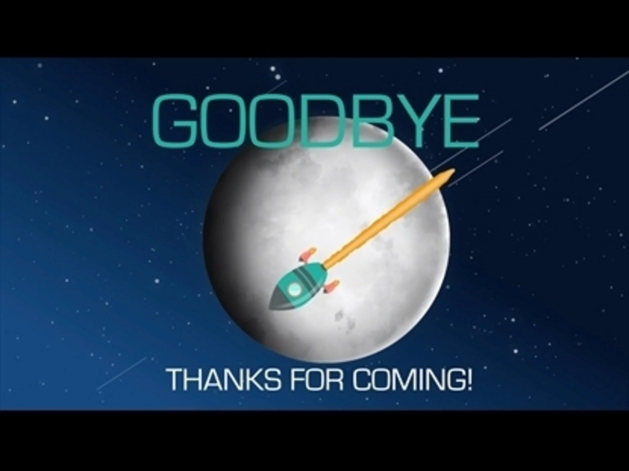 Space Adventure Goodbye Motion 2