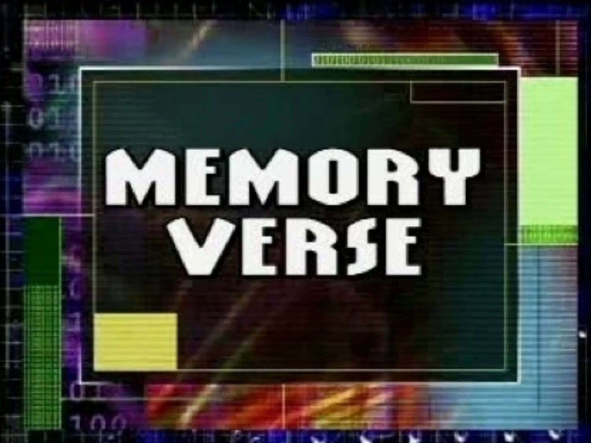 Memory Verse Transition