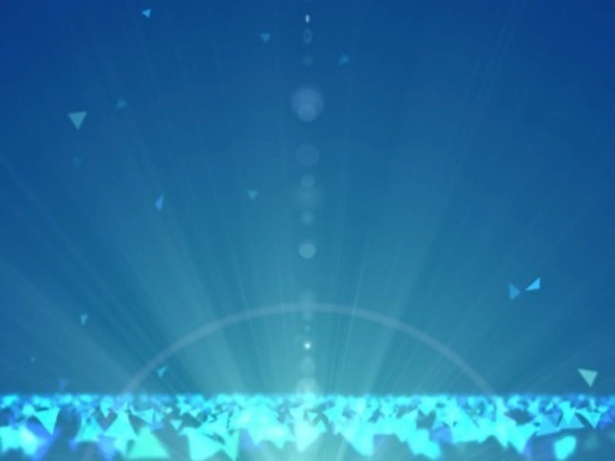 Spring Shapes Blue Slow