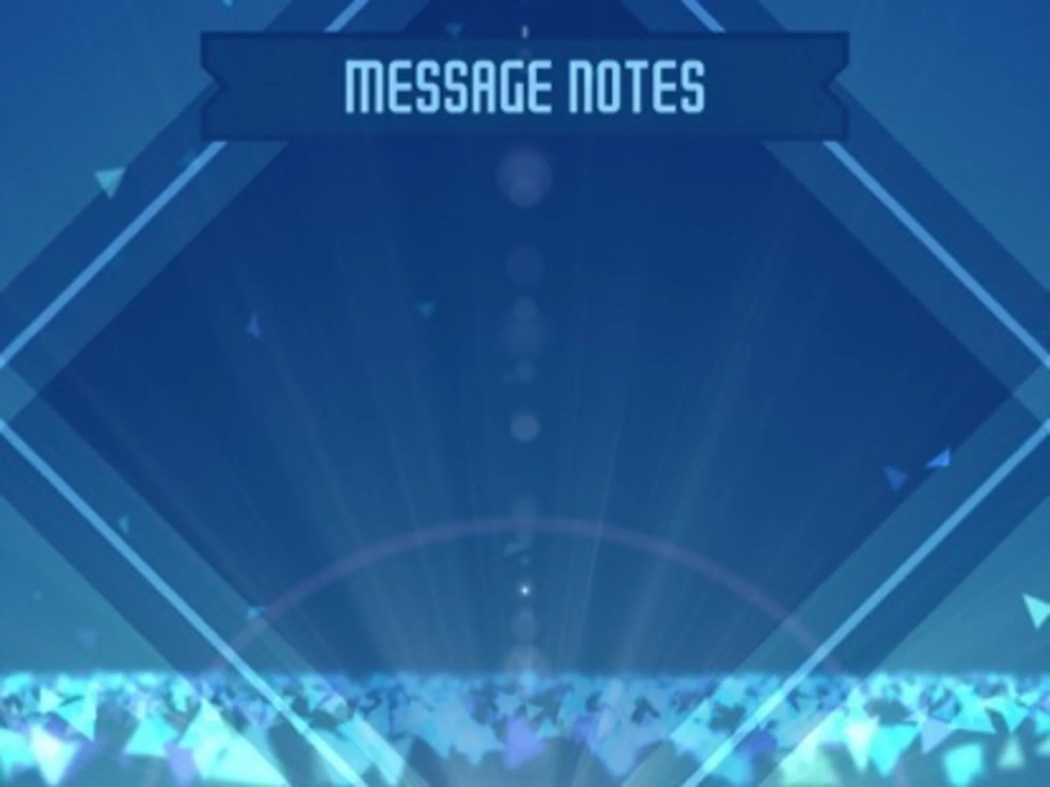 Spring Shapes Message Notes