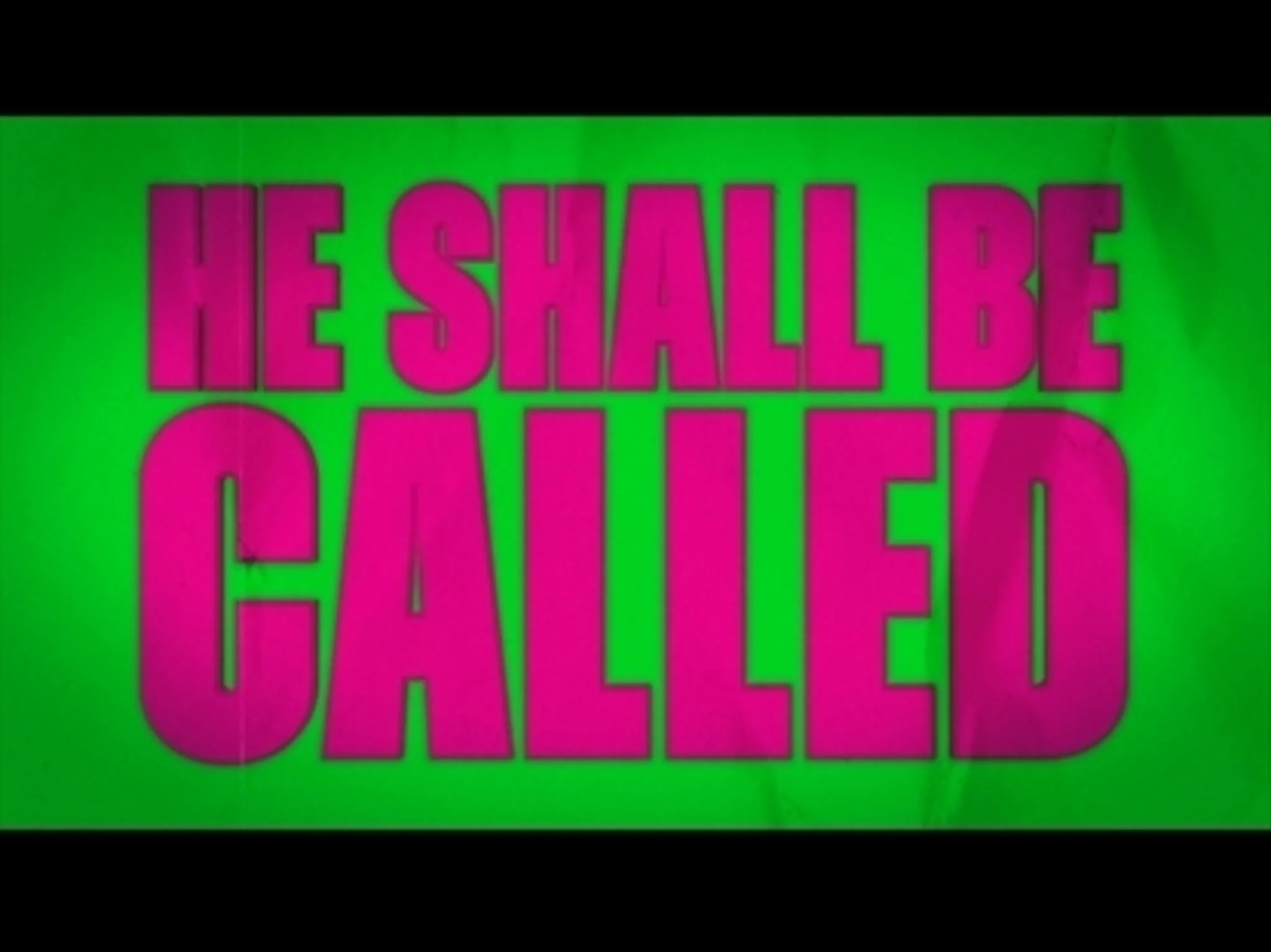 He Shall Be Called Motion Loop 01B