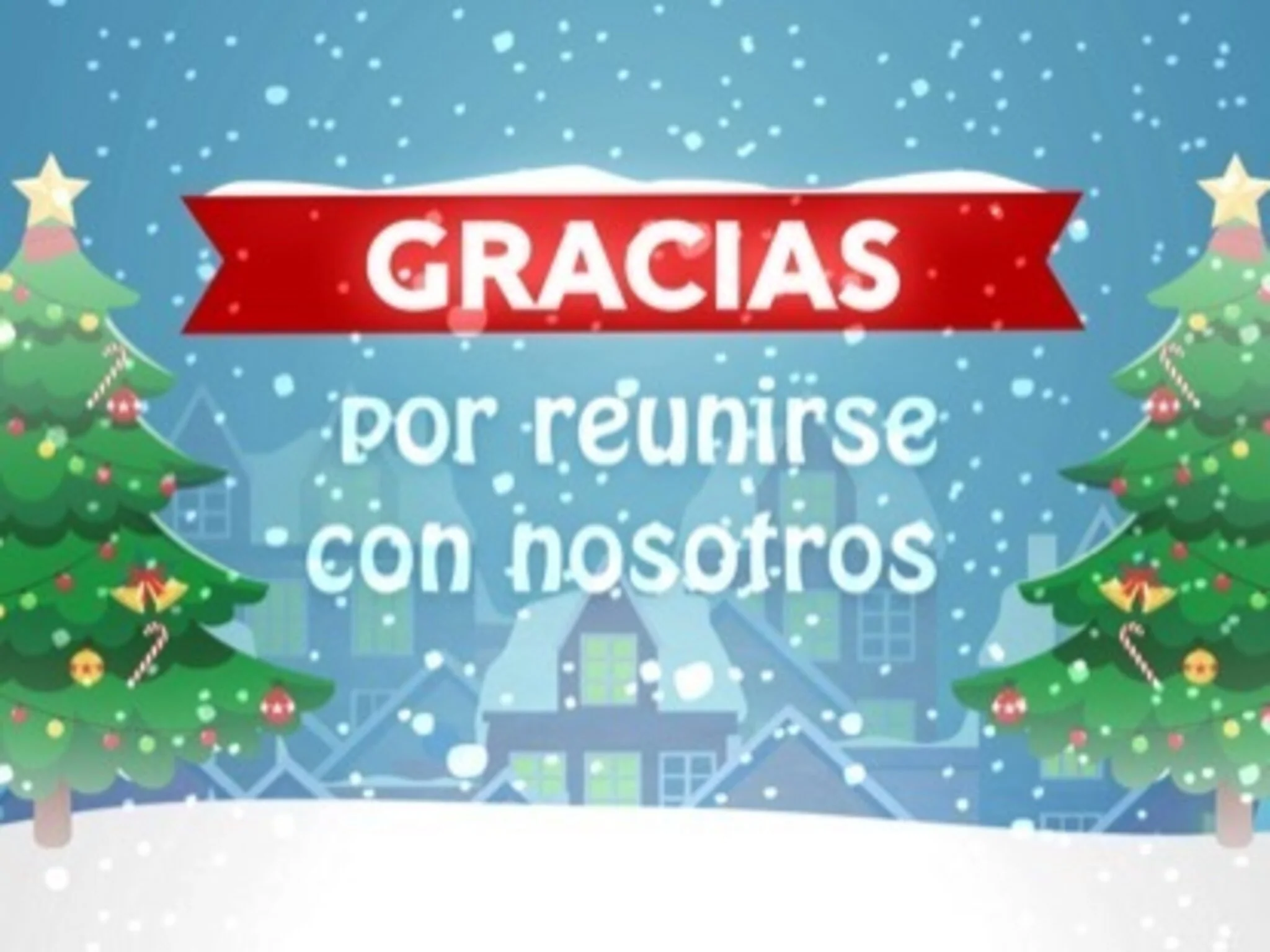 Christmas Village Closing Motion - Spanish
