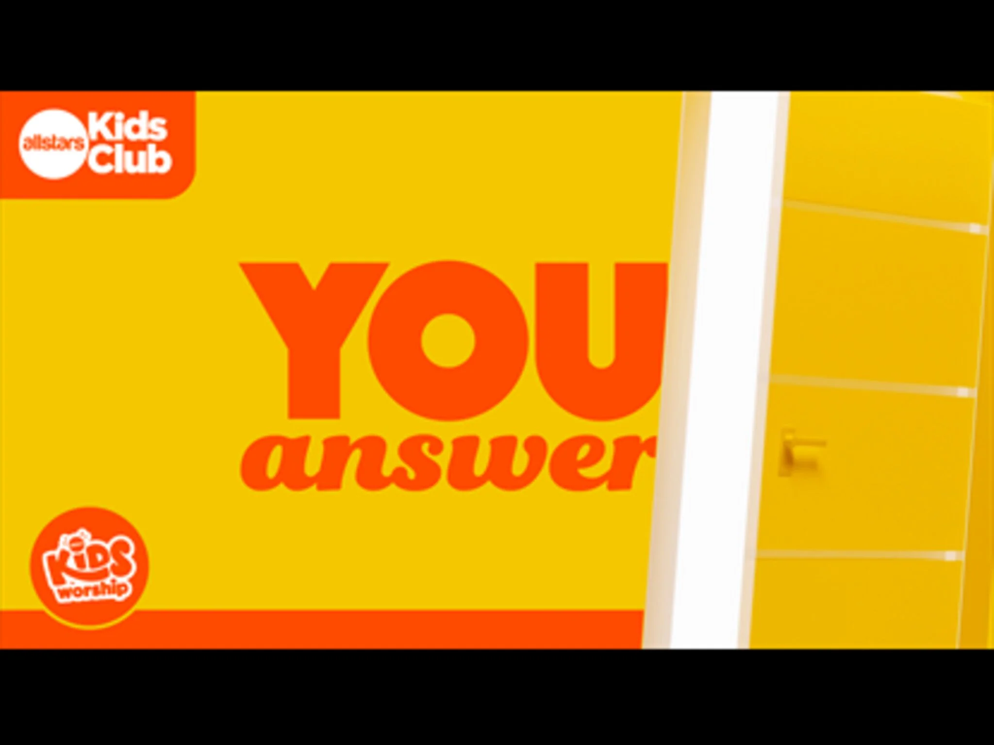 You Answer
