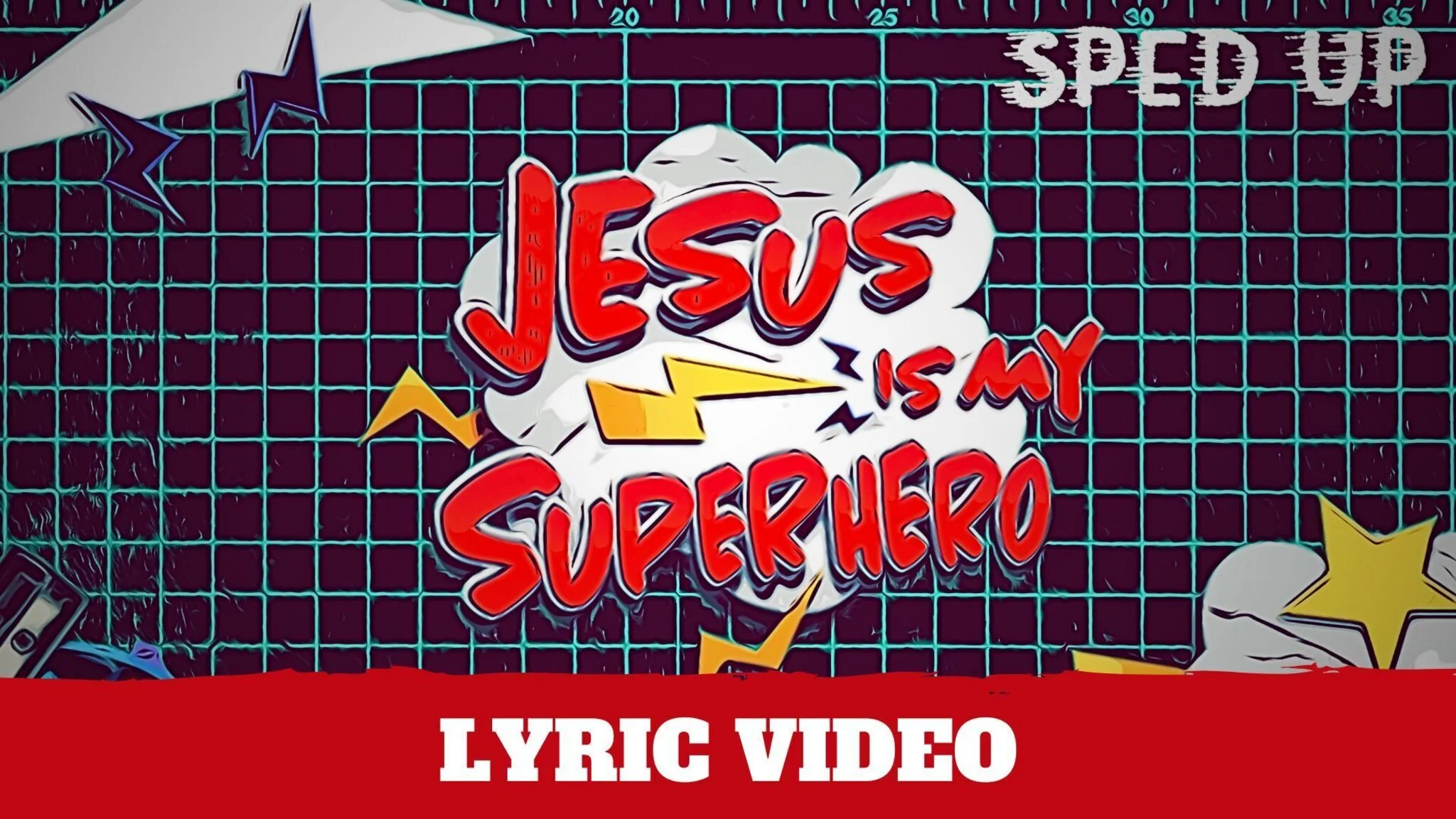 Superhero Sped Up - Lyric Video