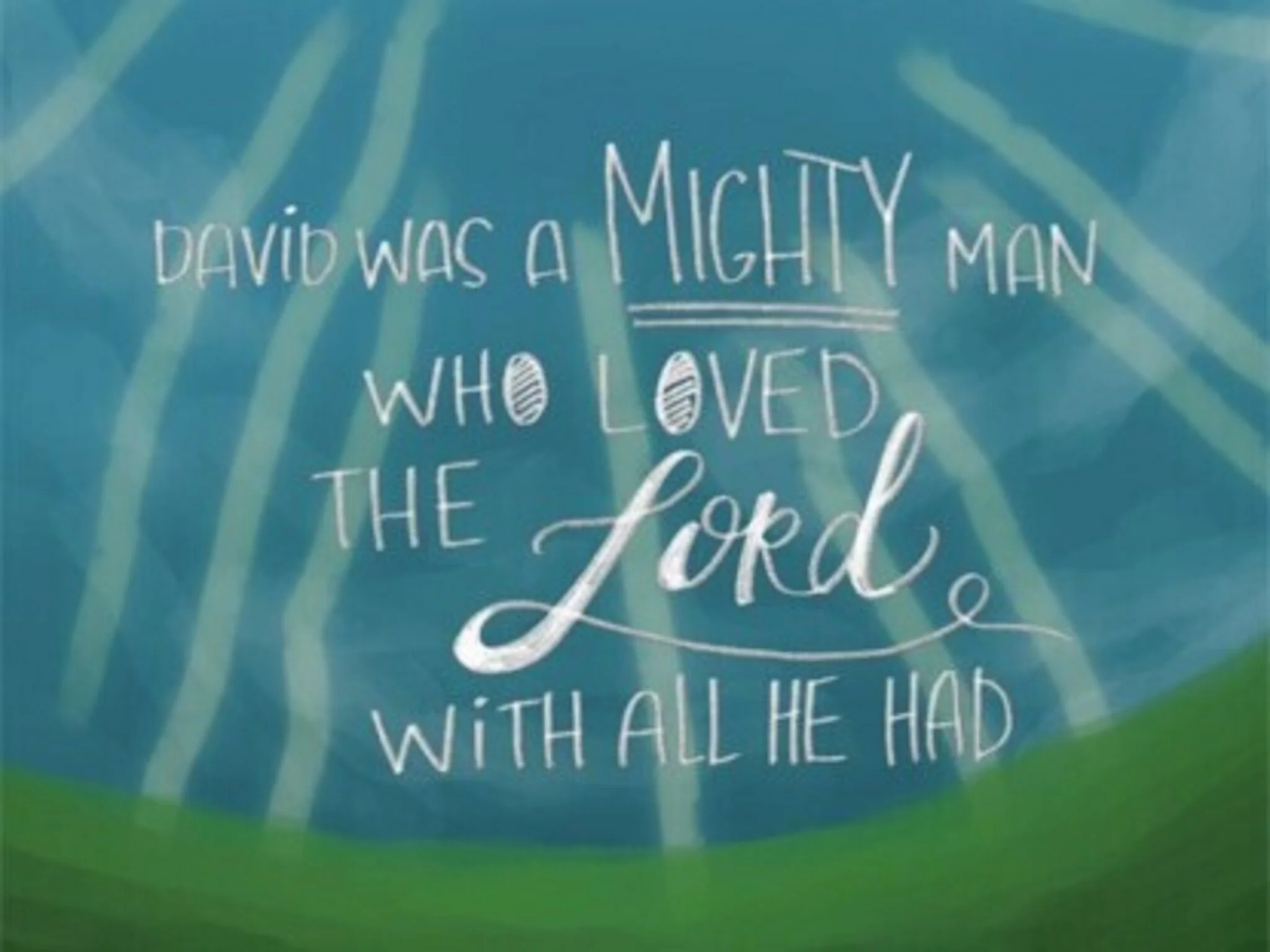 David The Shepherd Boy (Story Song); Audio And Video Bundle