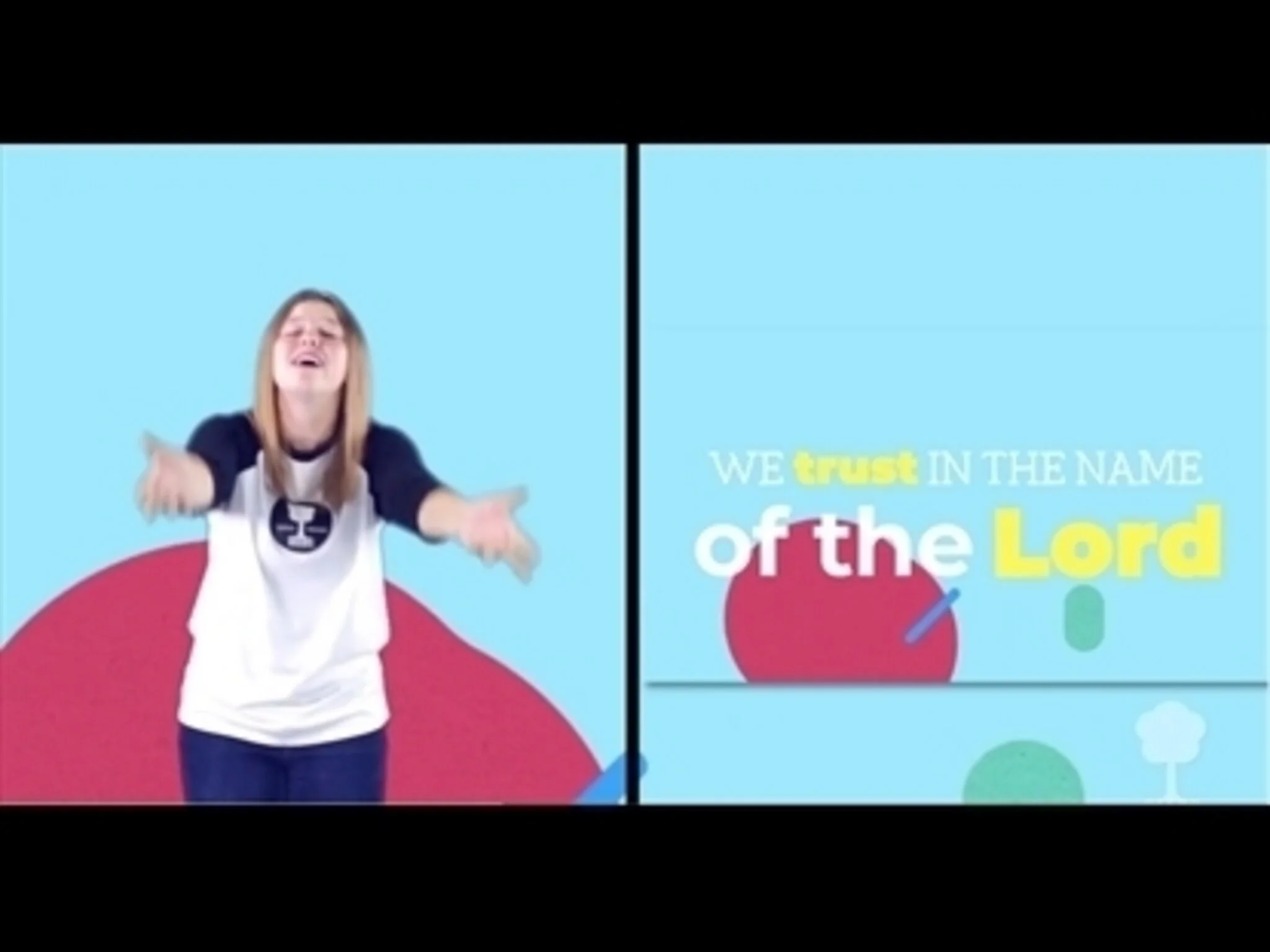 We Trust��- Psalm 20:7Hand Motion Video