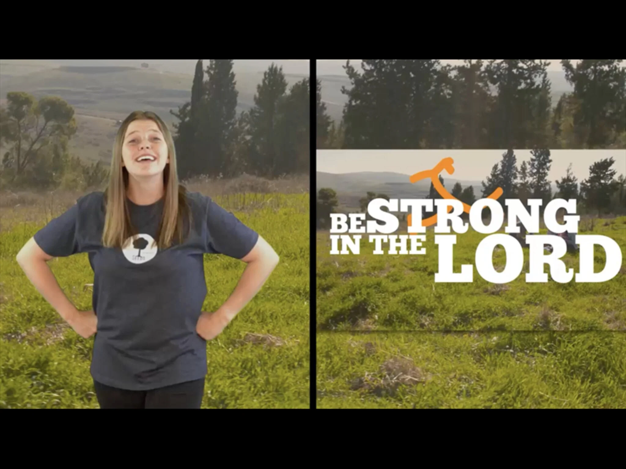 Be Strong In The Lord (Ephesians 6:10-11) Hand Motions