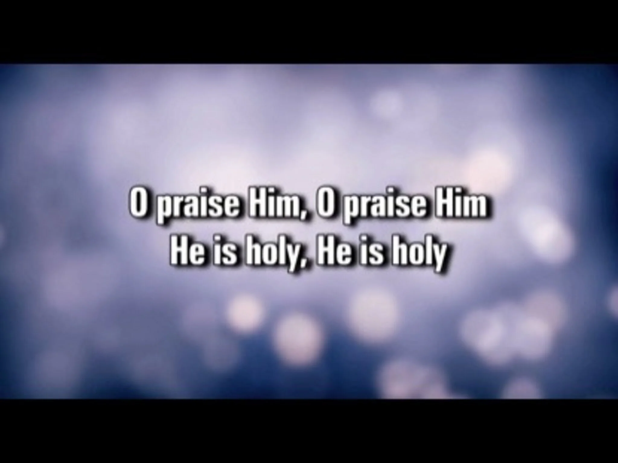 O Praise Him (All This For A King)