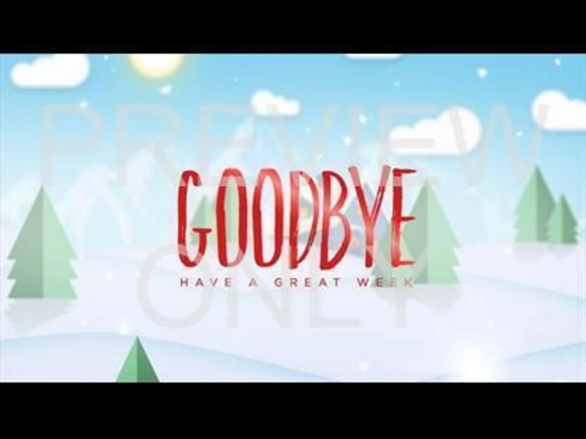 Coming Home For Christmas Closing Still
