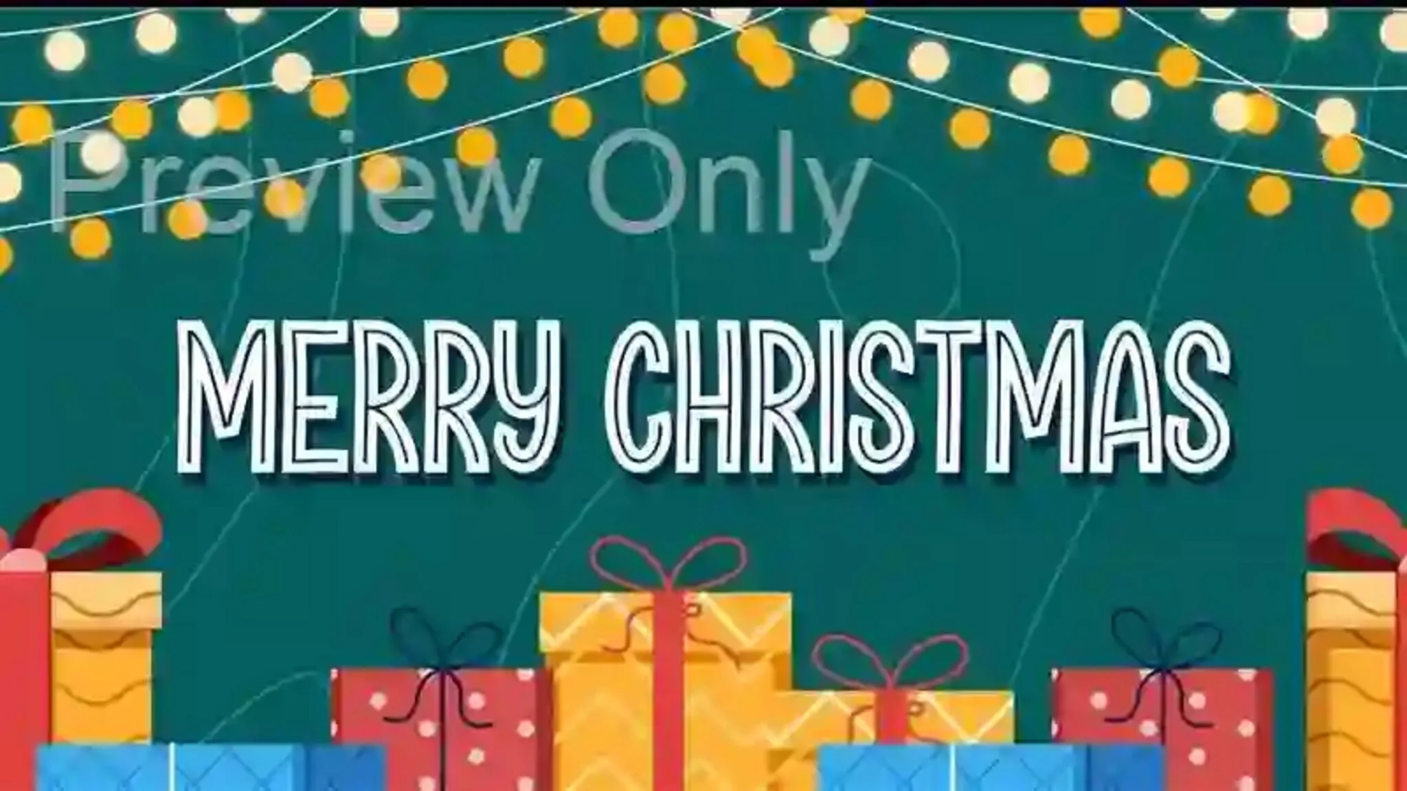Christmas Kids Worship Vol 2 Merry Christmas Title Still 2