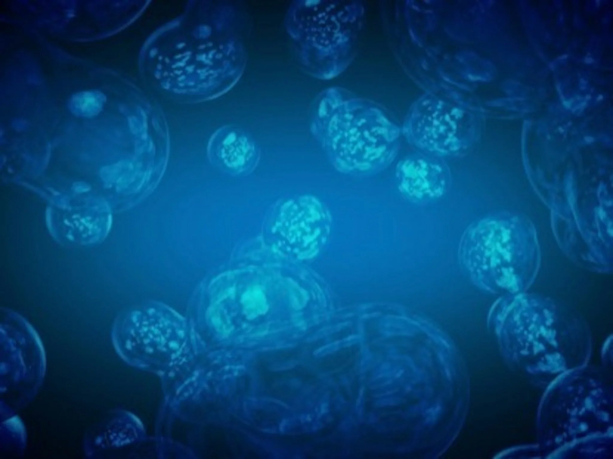 Bubbles Blue