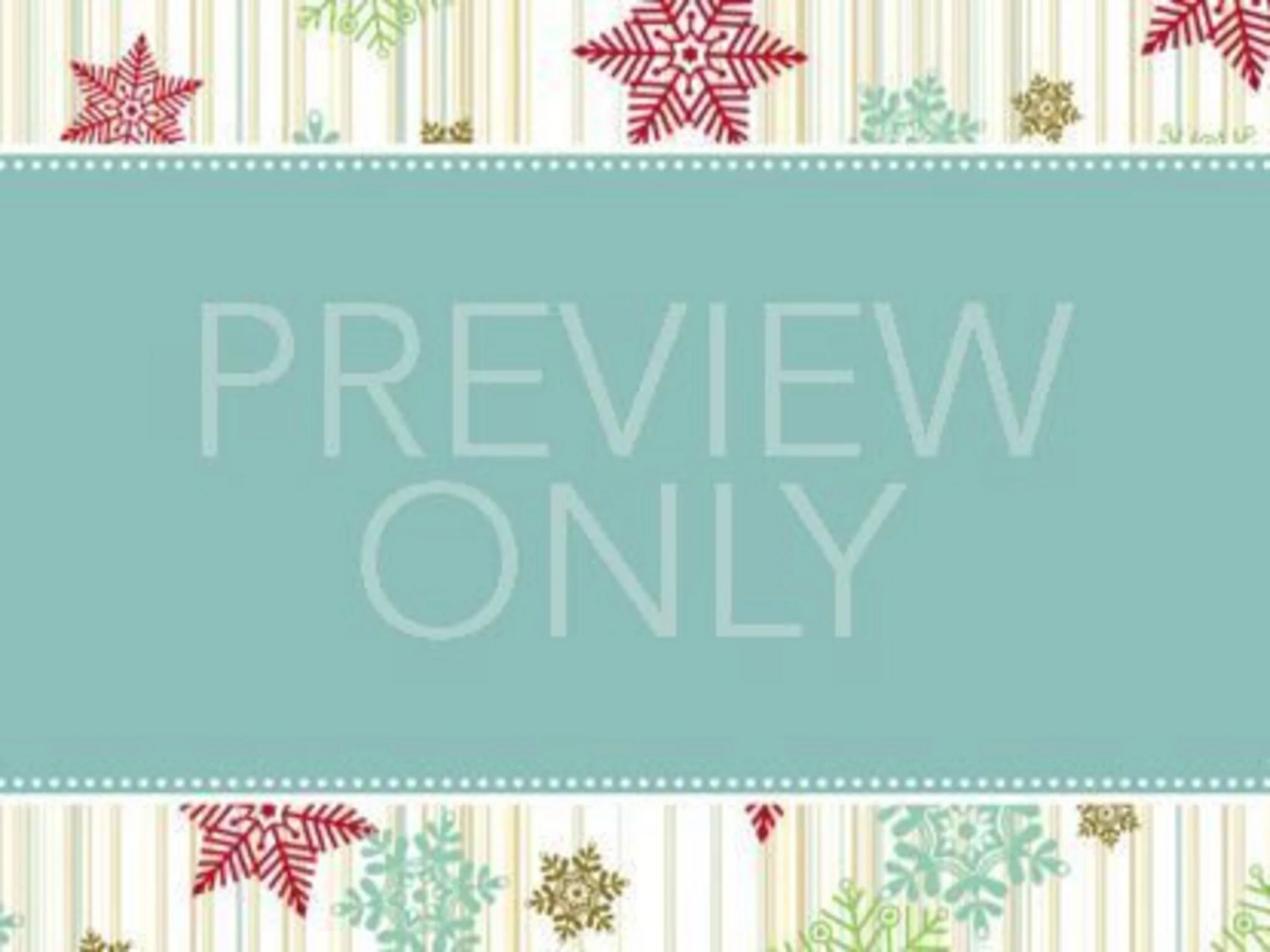 Vintage Holiday Snowflakes