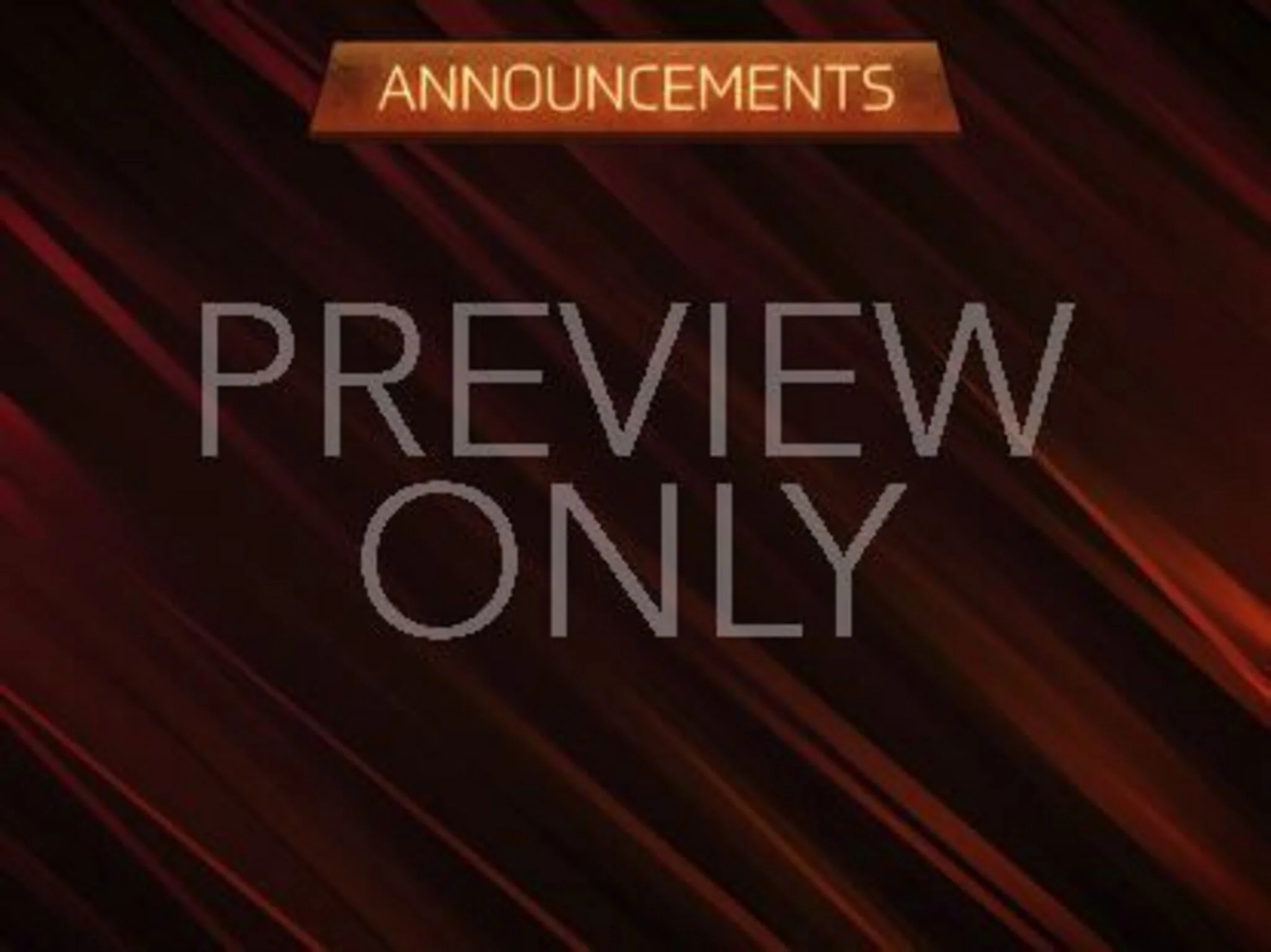 Light Curtain Announcements
