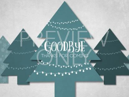 Merry Evergreens Closing Still