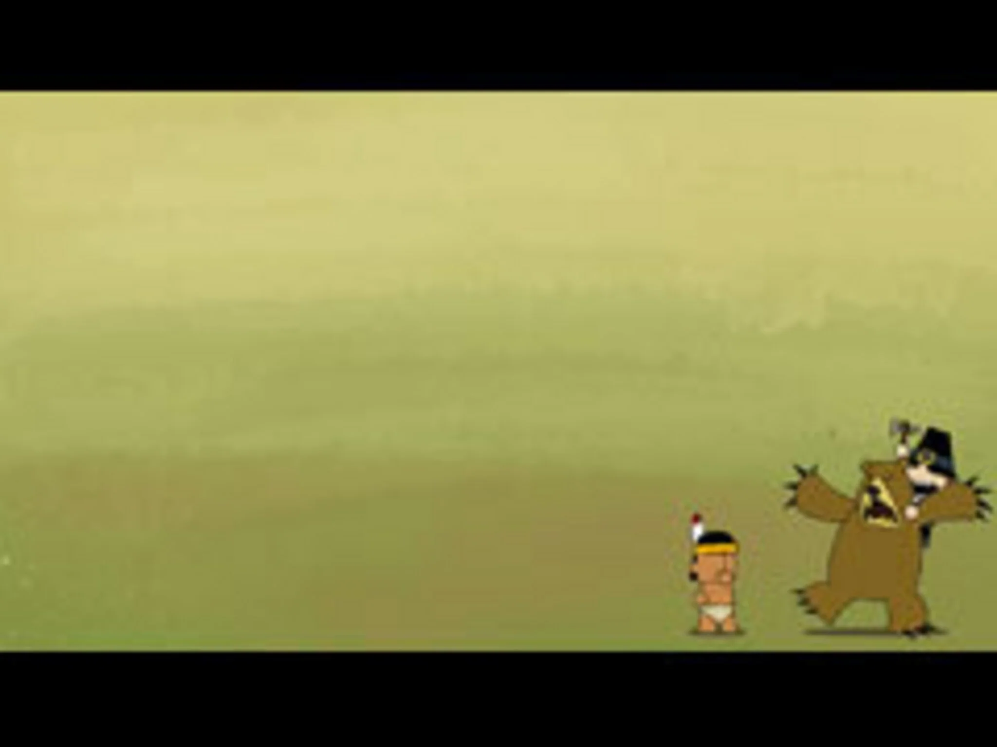 Thanksgiving Bear Wrestle