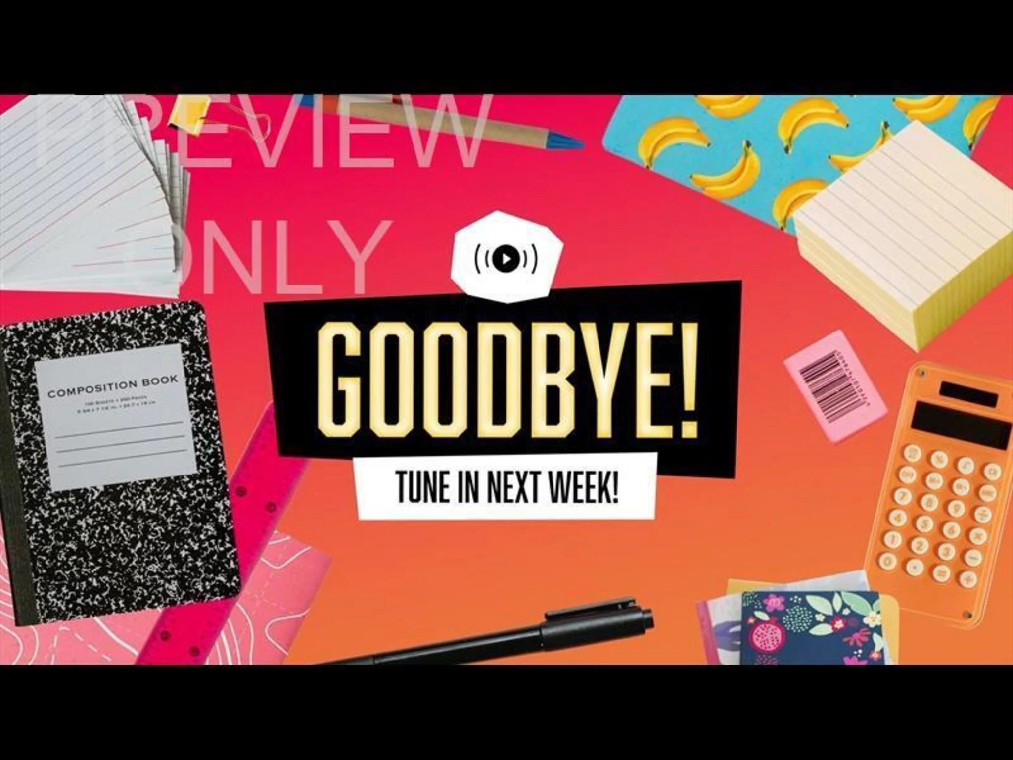 Back To School Collage Exit Stream Still